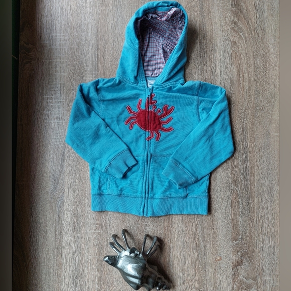 2008 nwot Gymboree crab hoodie - Picture 14 of 14